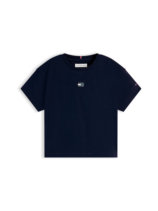 Tommy Hilfiger - Tonal Flag T-krekls - C1G DARK NIGHT NAVY | Stockmann - photo 1