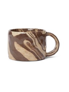 Ferm Living - Ryu krūze 2 dl - SAND/BROWN | Stockmann
