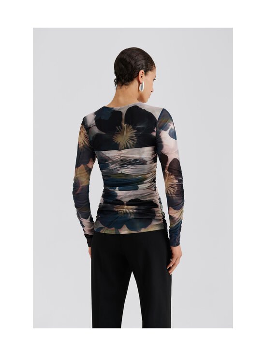 Malina - Elionora Sheer Jersey -paita - DUSTY POPPY | Stockmann - photo 3