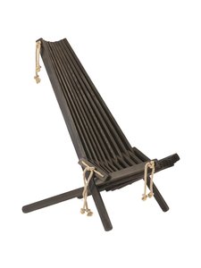 Ecofurn - EcoChair-nojatuoli - MUSTA | Stockmann