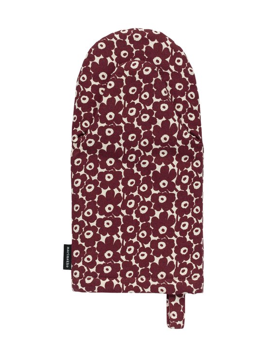 Marimekko - Pikkuinen Unikko -uunikinnas - LINEN, BURGUNDY | Stockmann - photo 1
