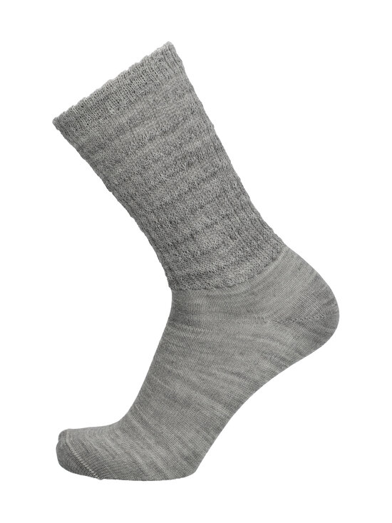Sukkamestarit - Uska merino vilnas zeķes - LIGHT GREY MELANGE | Stockmann - photo 1