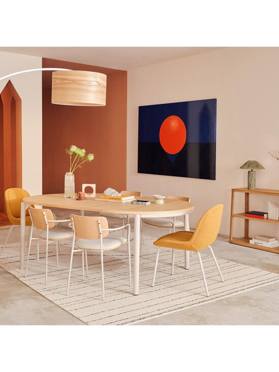 Kave Home - Montuiri -jatkettava ruokapöytä - TAMMI,HARMAA | Stockmann - photo 7