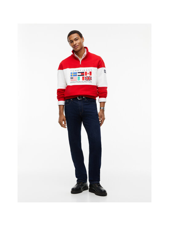 Tommy Jeans - Outdoors Zip Mock džemperis - XMA SCARLET FLARE | Stockmann - photo 2
