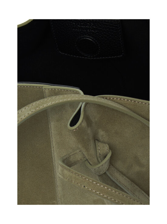YUZEFI - Mochi Suede -nahkalaukku - OLIVE | Stockmann - photo 3