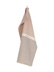 Lapuan Kankurit - Venla-pellavapyyhe - 7 MELANGE CINNAMON-WHITE | Stockmann