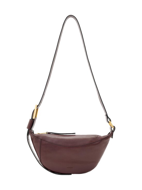 Allsaints - Luna Crossbody ādas plecu soma - DARK RED - photo 1 Allsaints - Luna Crossbody ādas plecu soma - DARK RED | Stockmann - photo 1