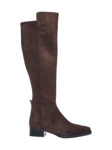 Michael Michael Kors - Lex Tall Boot -nahkasaappaat - 251 CHOCOLATE | Stockmann
