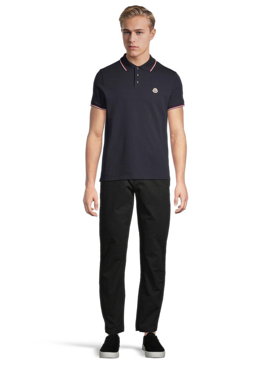 Moncler - Logo-pikeepaita - 77X BLUE | Stockmann - photo 2