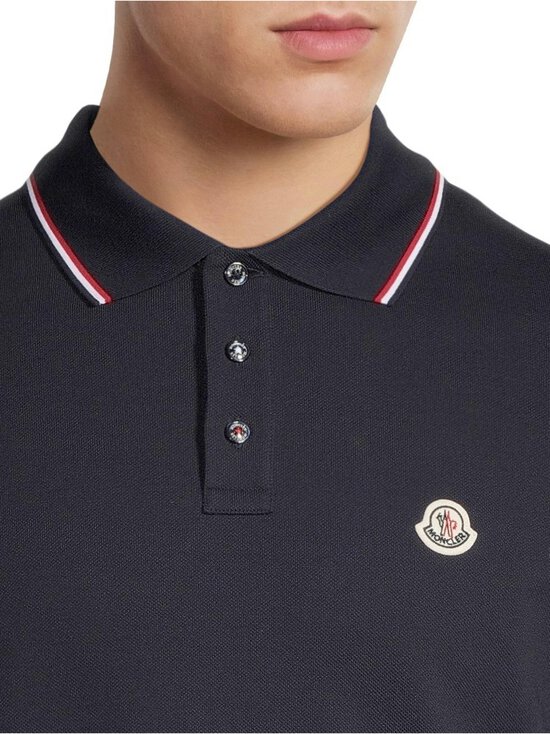 Moncler - Logo-pikeepaita - 77X BLUE | Stockmann - photo 4