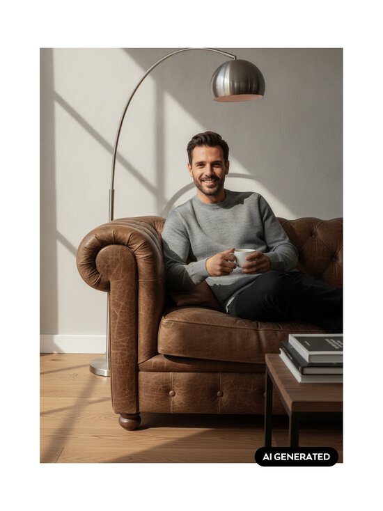 BOSS - Leno-neulepaita - MEDIUM GREY | Stockmann - photo 5