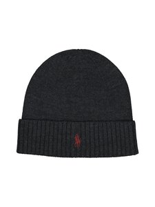 Polo Ralph Lauren - Merino vilnas cepure - 004 DARK GRANITE HTHR | Stockmann