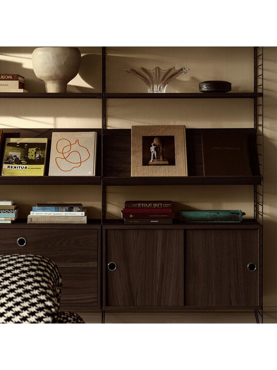 String Furniture - String System -lehtihylly tumma tammi L 58 cm - BROWN | Stockmann - photo 5