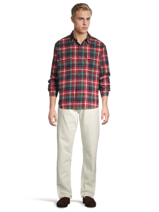 Polo Ralph Lauren - Sport krekls ar apkakli - 001 7392 NAVY RED MULTI | Stockmann - photo 2