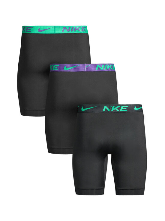 Nike - Bokserialushousut 3-pack - U9M BLK GRN SHCK/WILD VLET/BLK TXTRD WB | Stockmann - photo 2