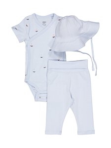 Lindex - Beebikomplekt, 3-osaline - 1355 LIGHT BLUE Lindex - Beebikomplekt, 3-osaline - 1355 LIGHT BLUE | Stockmann