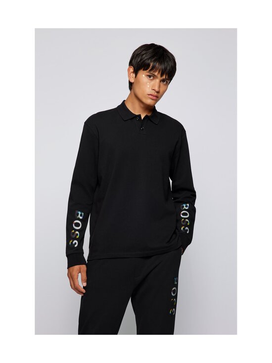 BOSS - PDigitize -pitkähihainen pikeepaita - 001 BLACK | Stockmann - photo 2