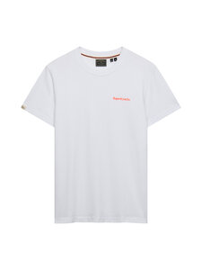 Superdry - Essential Company Logo t-paita - C1M OPTIC/HAZARD ORANGE | Stockmann
