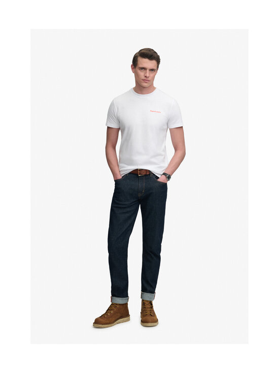 Superdry - Essential Company Logo t-paita - C1M OPTIC/HAZARD ORANGE | Stockmann - photo 5