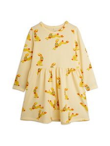 Mini Rodini - Kleit Rabbits - 23 YELLOW | Stockmann
