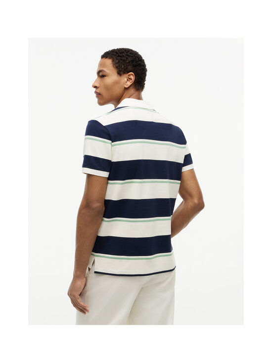 Tommy Hilfiger - Polosärk Varied Roadmap Stripe Regular - 0A4 CARBON NAVY / MULTI | Stockmann - photo 4