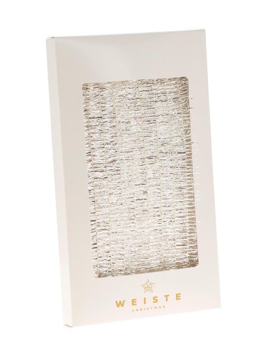 Weiste - Sparkling Tinsel -kuusenpunos 25 mm x 5 m - WHITE | Stockmann - photo 1