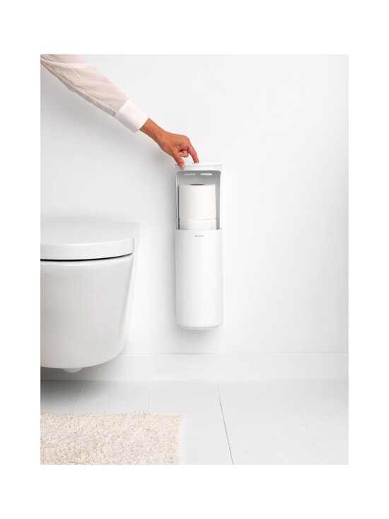 Brabantia - MindSet tualetes papīra uzglabātājs 30 cm - MINERAL FRESH WHITE | Stockmann - photo 5