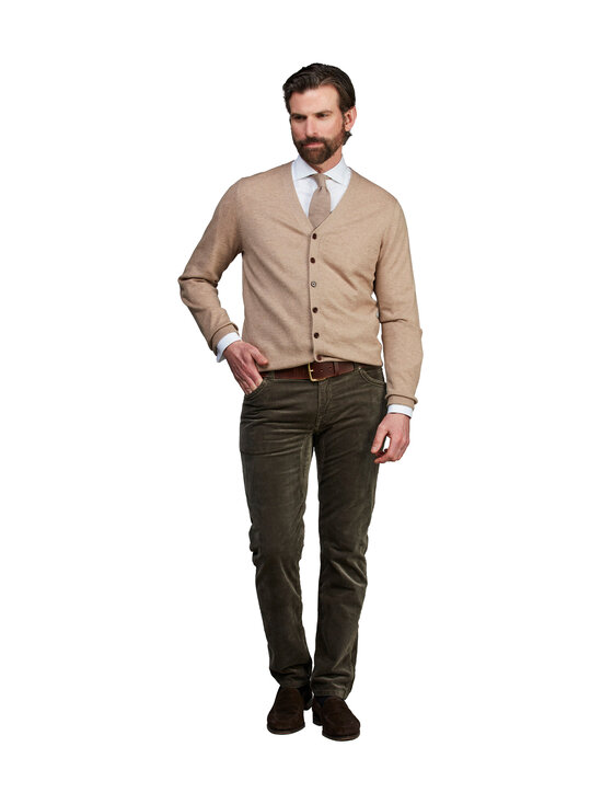 HANSEN&JACOB - Velvetkangast teksapüksid Enso - DARK GREEN 57 | Stockmann - photo 1