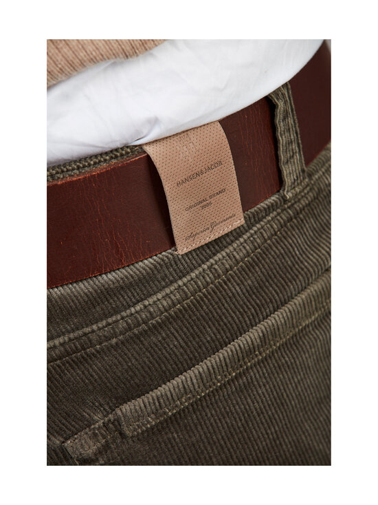 HANSEN&JACOB - Velvetkangast teksapüksid Enso - DARK GREEN 57 | Stockmann - photo 4