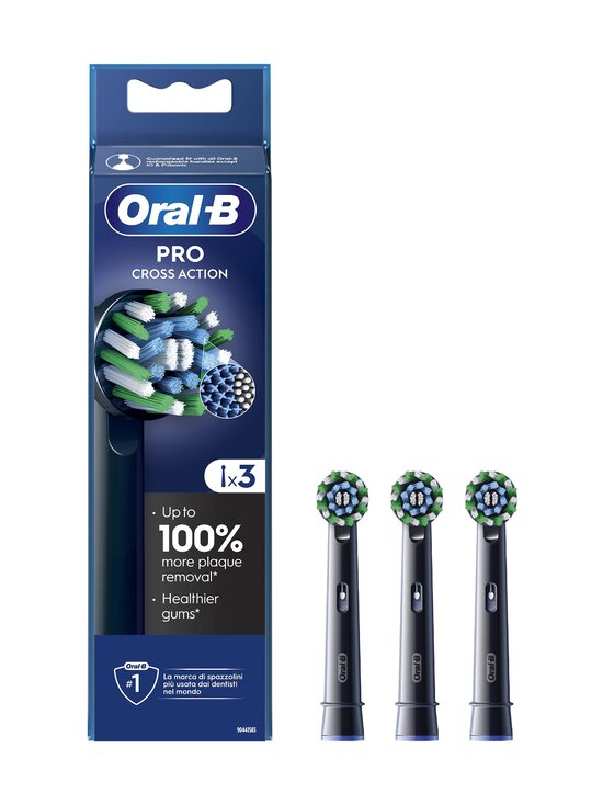 Oral-B - Pro Cross Action Maximiser -vaihtoharja 3 kpl - BLACK | Stockmann - photo 1