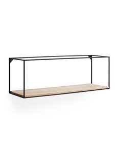 Kave Home - Elisha-seinähylly - MUSTA | Stockmann