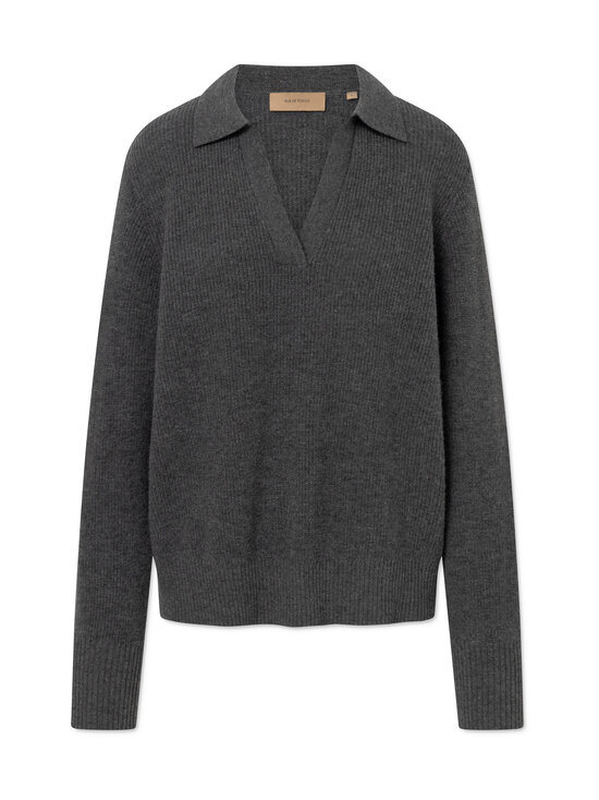 Rue de Tokyo - Meriinovilla-kashmiirisegune kudum Keita - DARK GREY MELANGE | Stockmann - photo 1