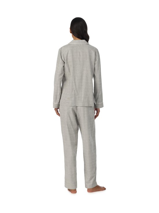 Lauren Ralph Lauren - Notch Collar Long -pyjama - 44 GREYH PT | Stockmann - photo 2