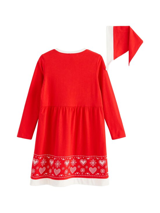 Lindex - Christmas Dress And Headscarf- juhlamekko & hiushuivi - 8668 RED | Stockmann - photo 2