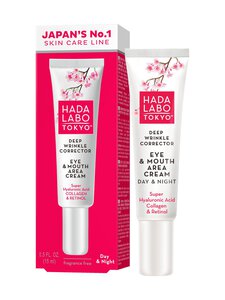 Hada Labo - Deep Wrinkle Corrector Eye & Mouth Area Cream -silmänympärysvoide Hada Labo - Deep Wrinkle Corrector Eye & Mouth Area Cream -silmänympärysvoide | Stockmann