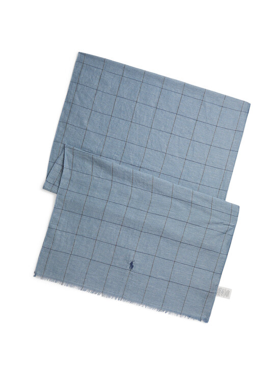 Polo Ralph Lauren - Puuvilla-pellavahuivi - NAVY MULTI | Stockmann - photo 1