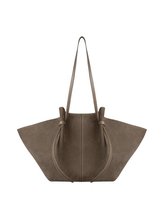 YUZEFI - Large Mochi Suede -nahkalaukku - TAUPE | Stockmann - photo 1