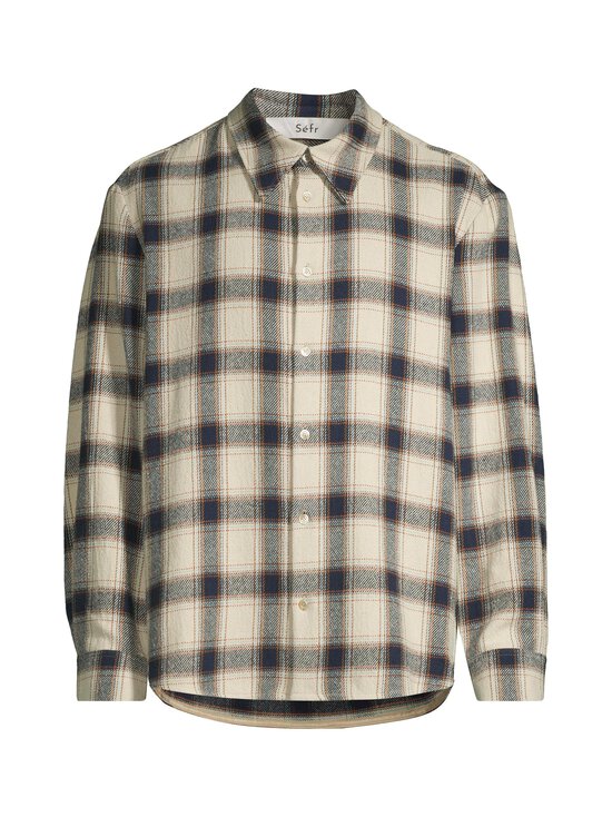 Séfr - Wes krekls ar apkakli - NAVY TABLECLOTH CHECK | Stockmann - photo 1