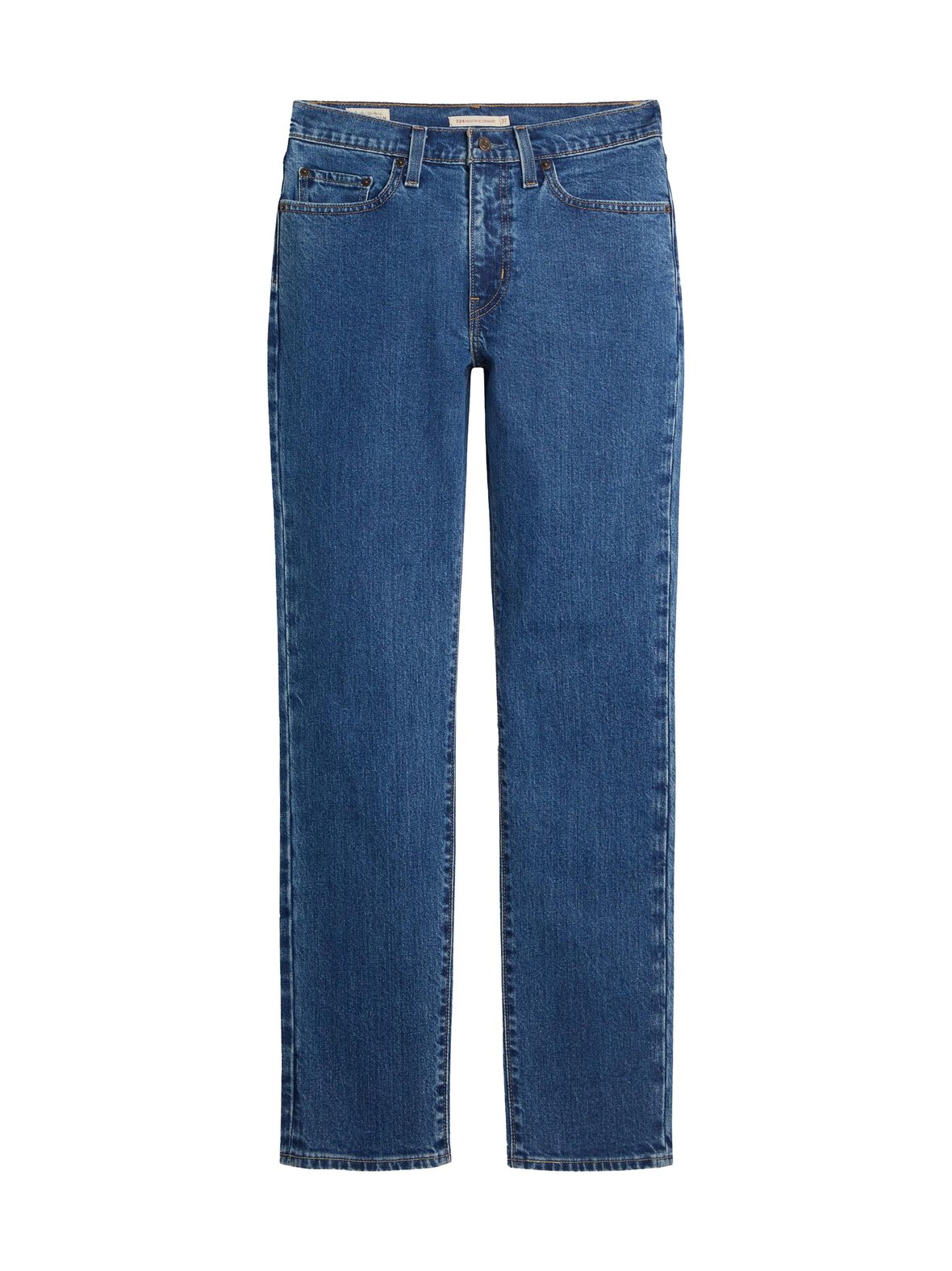 724 High Rise Straight -farkut