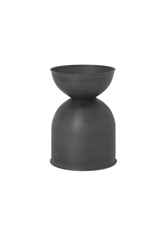 Ferm Living - Hourglass Pot -ruukku, S - BLACK/DARK GREY - photo 2 Ferm Living - Hourglass Pot -ruukku, S - BLACK/DARK GREY | Stockmann - photo 2