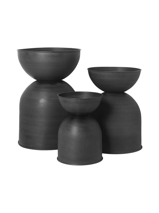 Ferm Living - Hourglass Pot -ruukku, S - BLACK/DARK GREY - photo 3 Ferm Living - Hourglass Pot -ruukku, S - BLACK/DARK GREY | Stockmann - photo 3