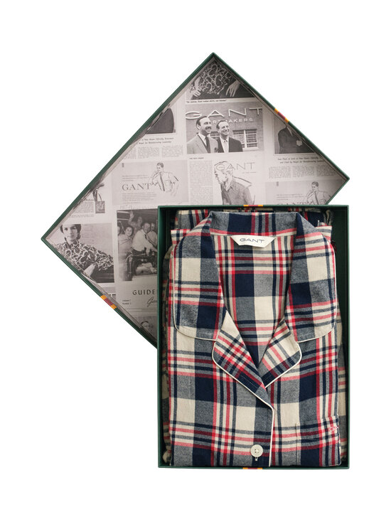 GANT - Flaneļa pidžamas komplekts, dāvanu iepakojums - 630 RUBY RED | Stockmann - photo 1
