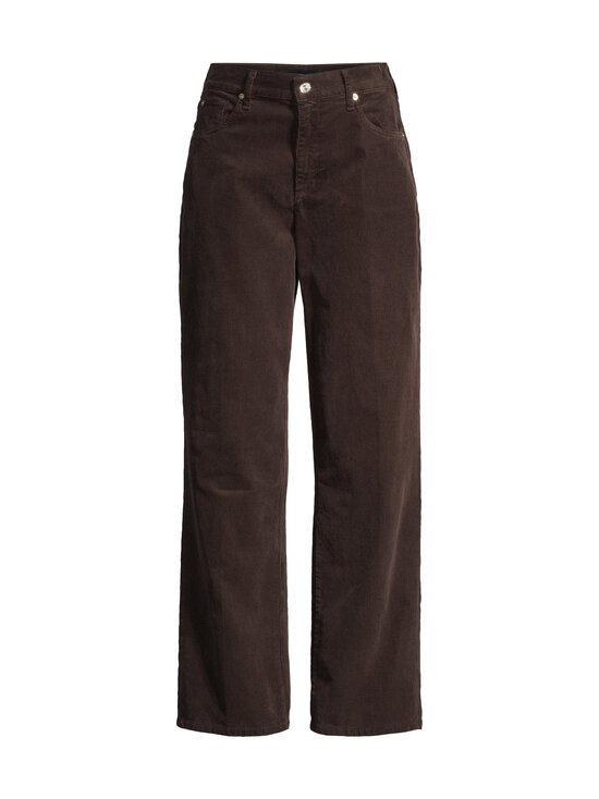 7 For All Mankind - Stovepipe Straight -vakosamettihousut - U71LP BROWN | Stockmann - photo 1