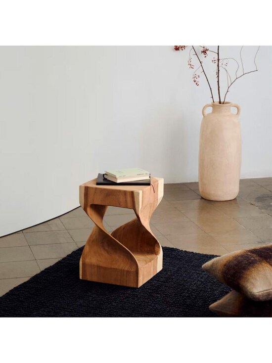 Kave Home - Hakon-sivupöytä munggurpuu 30 x 30 cm - BEIGE | Stockmann - photo 6