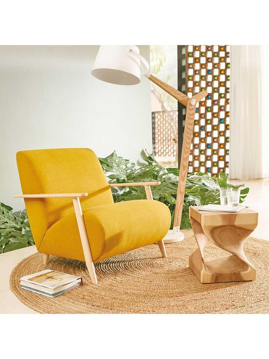 Kave Home - Hakon-sivupöytä munggurpuu 30 x 30 cm - BEIGE | Stockmann - photo 8
