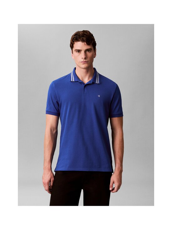 Calvin Klein Jeans - Monogram Tipped polo krekls - 2IL CHASE BLUE | Stockmann - photo 6