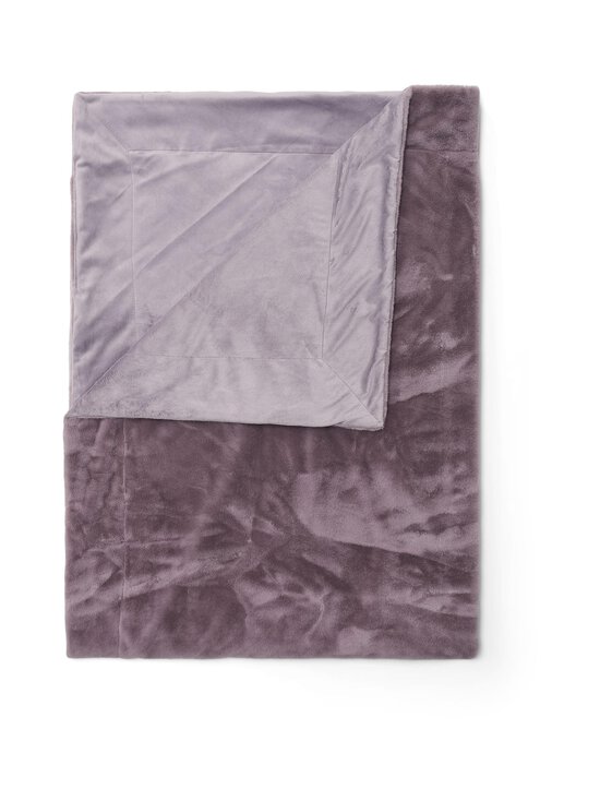 Essenza - Furry Plaid -päiväpeitto - 727 PALE PURPLE | Stockmann - photo 1