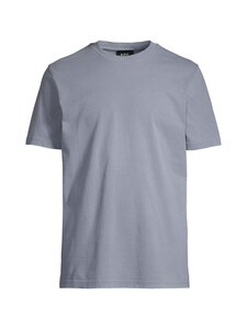 A.P.C - Back Logo t-paita - IAF STEEL BLUE | Stockmann