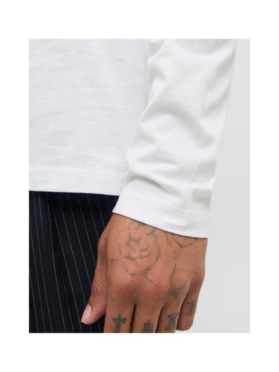 Jack & Jones - JjeOrganic Basic trikotāžas krekls - WHITE | Stockmann - photo 6