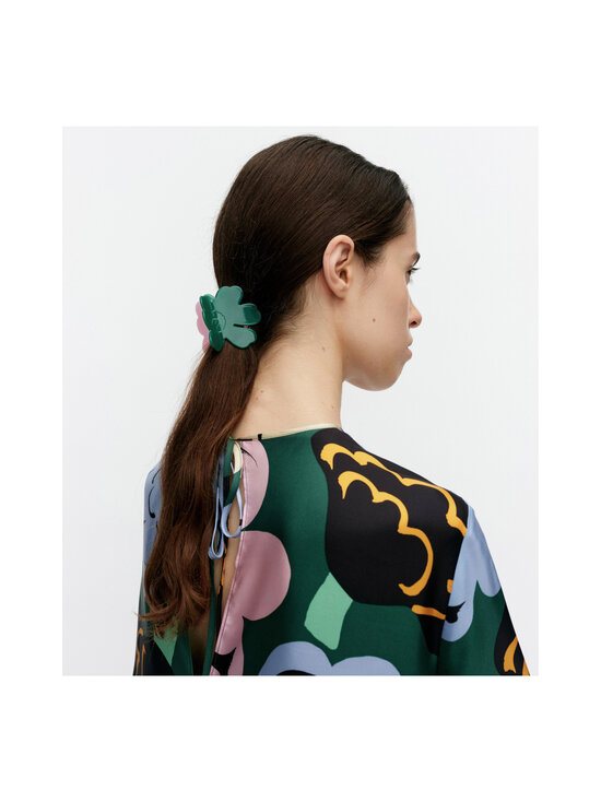 Marimekko - Unikko-hiusklipsi - 370 PINK, DARK GREEN | Stockmann - photo 2